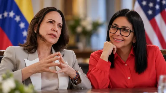 María Corina y Delcy