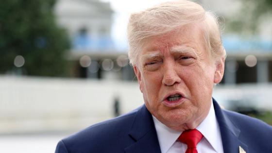 Trump habla ante medios de negociaciones con Irán