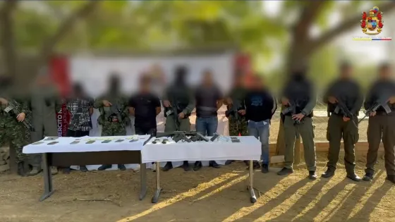 Capturados por operativo con el ELN
