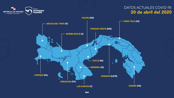 Coronavirus en Panamá 21 abril