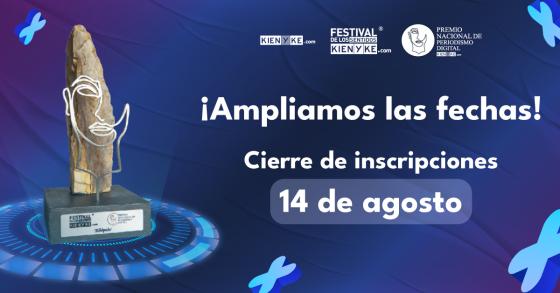 Inscripciones Premio Nacional de Periodismo Digital 2022