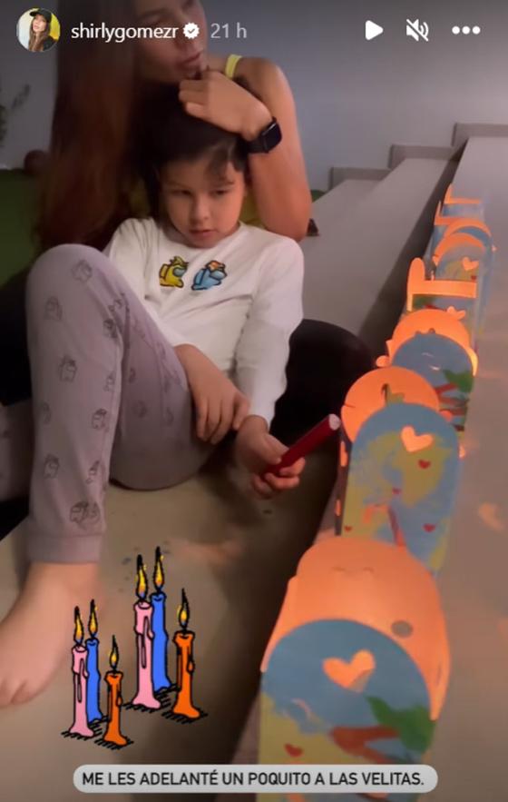 Así vivieron el día de velitas los famosos colombianos 