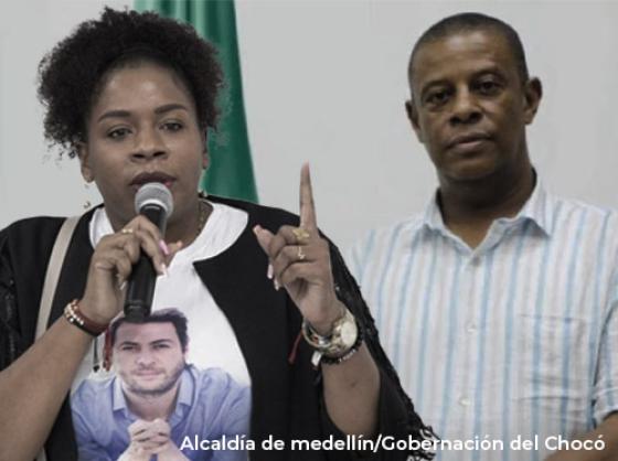 Ariel Palacios y Farlin Perea