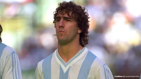 Néstor Lorenzo como jugador en Argentina