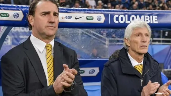 Néstor Lorenzo con José Pékerman 