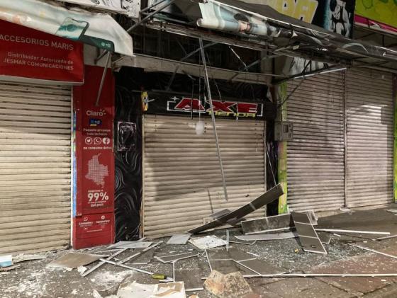La explosión no dejó víctimas mortales