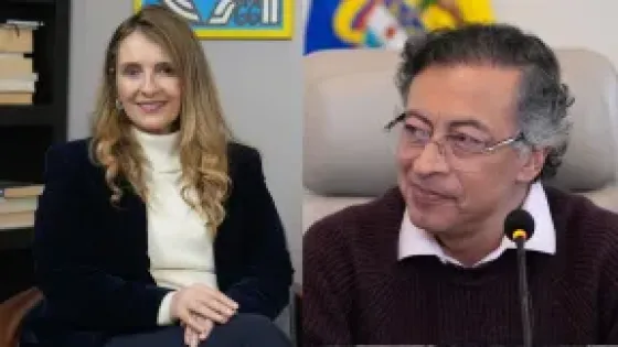 Paloma Valencia -Gustavo Petro