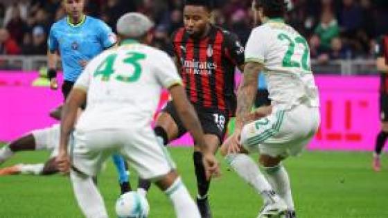  AC Milan's forward Christopher Nkunku
