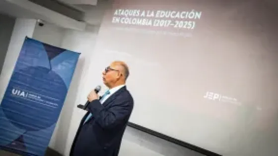 Exposición del informe ‘Ataques a la Educación en Colombia (2017-2025)