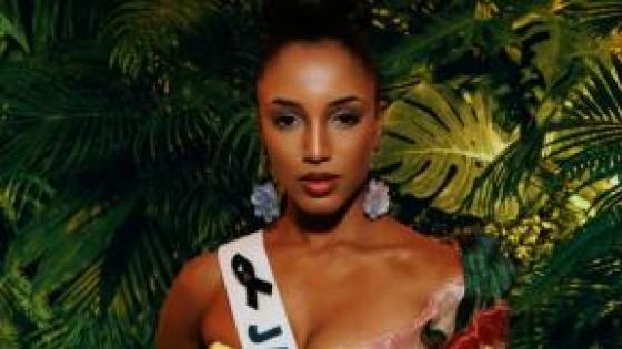Gabrielle Henry, representante de Jamaica.