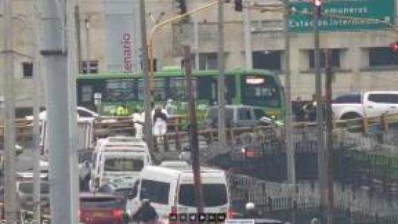 Balacera en Bogotá.