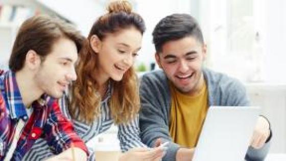 Estudiantes beneficiarios del Icetex.