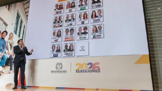 ¿Qué pasa si un candidato presidencial se retira con el tarjetón listo?