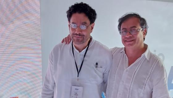 Gustavo Petro e Iván Cepeda.