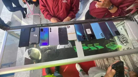 Hurto de celulares