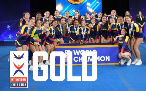 Selección Colombia de Porrismo, campeón mundial. 