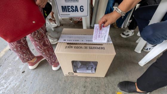 Votaciones. 