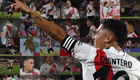 Juan Fernando Quintero no va más en River Plate