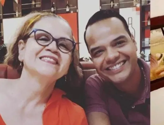 Carlos Aponte y mama 