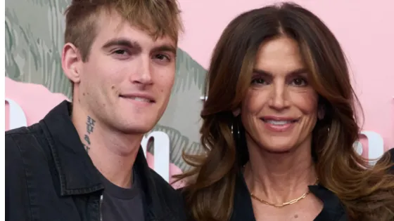 Presley Gerber y  Cindy Crawford