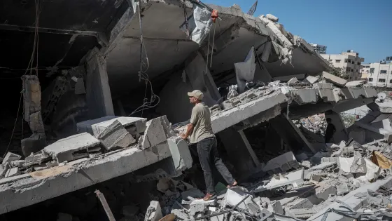 Derrumbe en Gaza deja 20 muertos y 60 desaparecidos