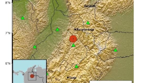 Sismo en Santander
