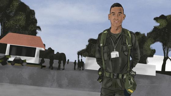 Jhonatan León atentado escuela general santander