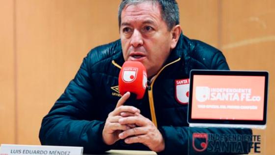 Eduardo Méndez, presidente de Independiente Santa Fe