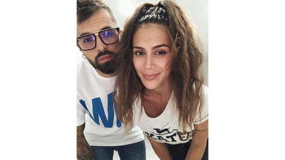 Mike Bahía y Greeicy Rendón