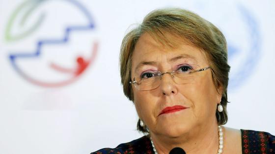Michelle Bachelet pide investigar muertes en protestas en Colombia