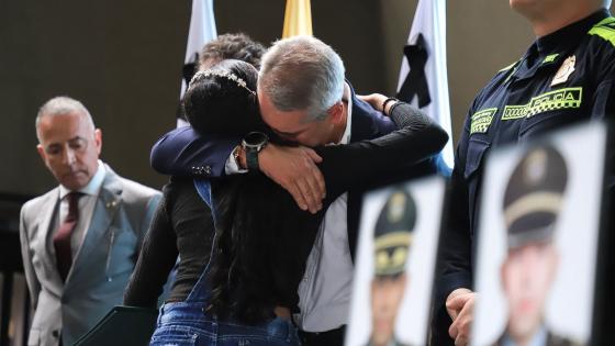 Conmemoración a policías asesinados en Amalfi.