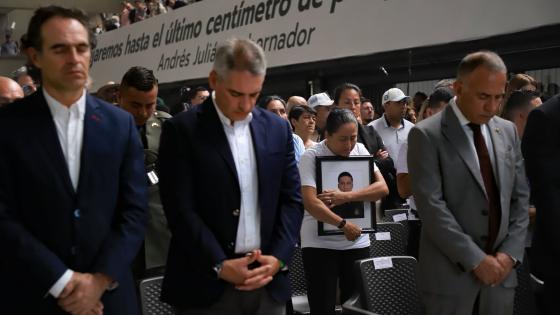 Conmemoración a policías asesinados en Amalfi.
