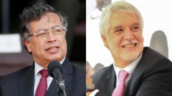 Gustavo Petro y Enrique Peñalosa.