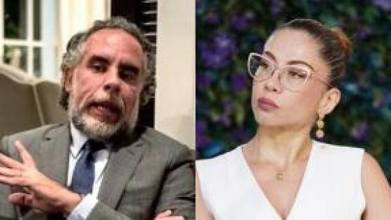 Armando Benedetti y Catherine Juvinao.
