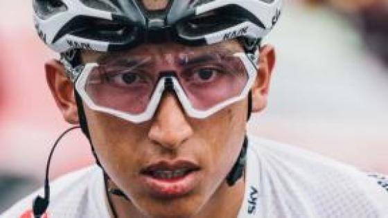 A Egan Bernal le robaron su bicicleta