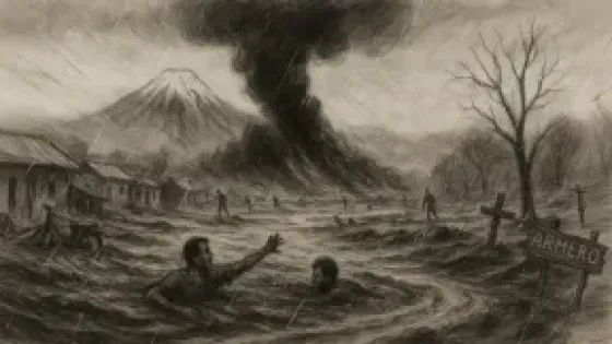 Tragedia de Armero ilustrada