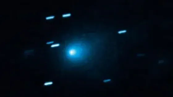El telescopio espacial Hubble, captá imagen del cometa interestelar 3I/ATLAS 