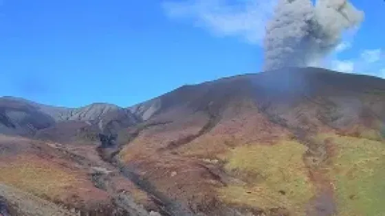 El volcán Puracé