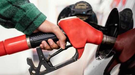 Gasolina en Colombia.