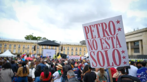 Marchas en Bogotá