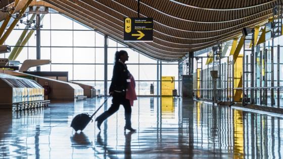 Imagen de referencia de aeropuerto de España.