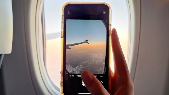 Viaje en avión