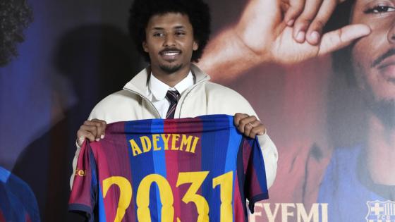 Adeyemi: el fichaje del Barcelona con 3 nacionalidades que fue más rápido que Bolt
