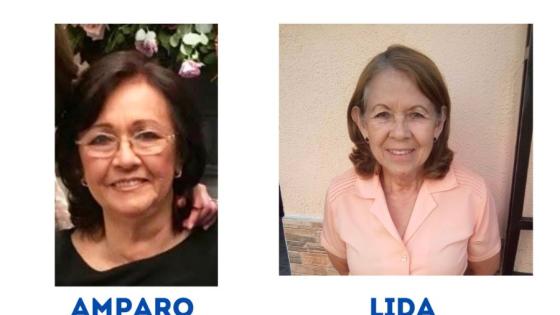 Amparo Candamil y Linda Candamil